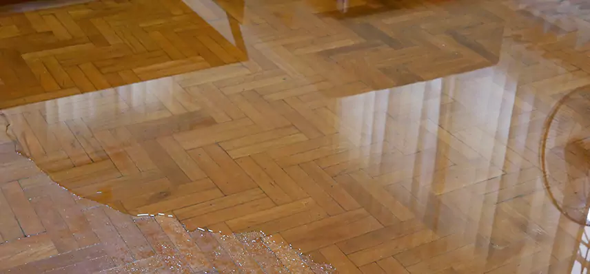 Laminate Wood Floor Water Damage Repair in Atlas